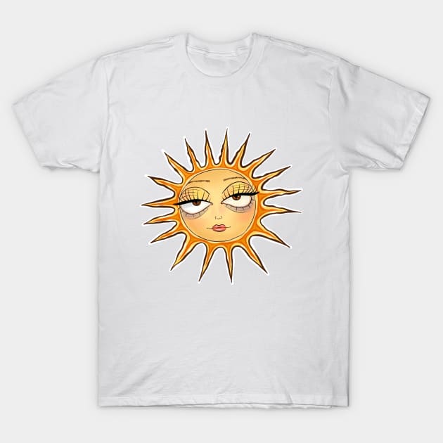 Sassy Sun T-Shirt by minimango